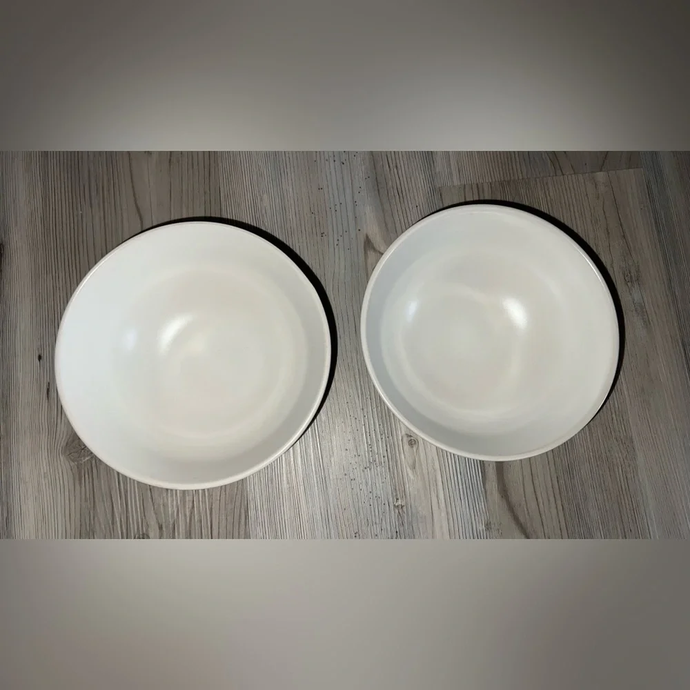 (2) West Elm 6.5” Cereal Bowls